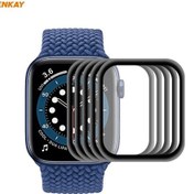 Resim Sones iOS Uyumlu Watch 6/5/4/se 44mm 5 Adet Enkay Şapka-prens 0.2mm 9h Yüzey Sertliğ Dayanıklı Alüminyum Akıllı Saat Aks. 49227333 