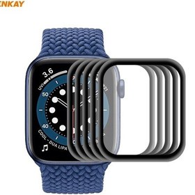 Resim Sones iOS Uyumlu Watch 6/5/4/se 44mm 5 Adet Enkay Şapka-prens 0.2mm 9h Yüzey Sertliğ Dayanıklı Alüminyum Akıllı Saat Aks. 49227333 