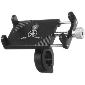 Resim Mh33 Motosiklet Bisiklet E-scooter Metal Telefon Tutucu 
