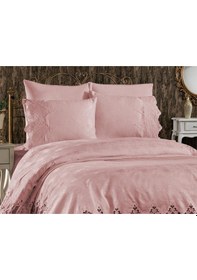Resim Çeyiz Diyarı Stella Çift Kişilik Pike Takımı Pudra 