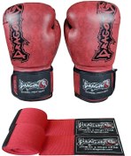 Resim Dragon 30127-p Distrito Boks ,muay Thai Eldiveni Ve Bandaj 2'li Set 