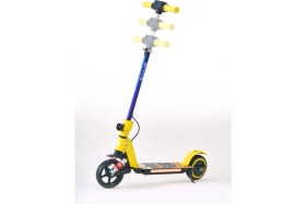 Resim SIMATE YENİ | Elektrikli Çocuk Scooter 130W | 3 Kademe Hız | Ayarlanabilir Gidon | Uzun Menzil | Koruma Seti Hediye | 2026 