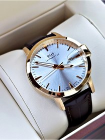 Resim Romanson Takvimli 24 Ay Garantili Deri Kordon Çelik Kasa Erkek Kol Saati 1447.05SZ 