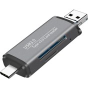 Resim Zsykd ADS-101 USB 3.0 Çok Işlevli Kart Okuyucu (Yurt Dışından) 