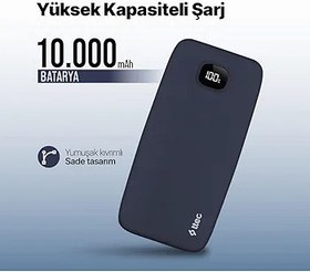 Resim Ttec 2BB205L ChargeUp LCD 10.000 mAh Taşınabilir Şarj Aleti/Powerbank 