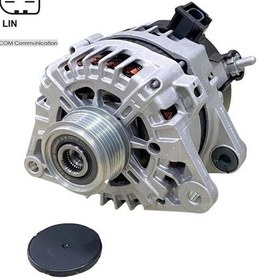 Resim 12v Alternatör Dinamo 130 A Tek Fiş Lın Hyundaı Elantra Iv/ı20/ı40-kıa Carens Iv/rıo/stonıc Oem 