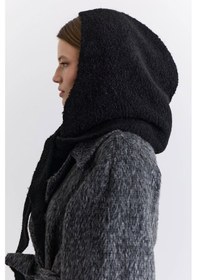 Resim Manuka Soft Dokulu Bağlamalı Başlık Siyah Aw25spk00003-01 Siyah 