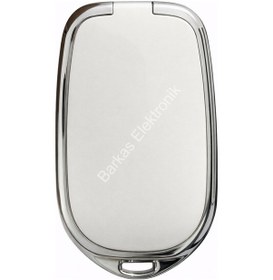 Resim Dacia Duster Logan Sandero Dokker Lodgy Sustasız Nano Anahtar Kılıfı Beyaz Gümüş 