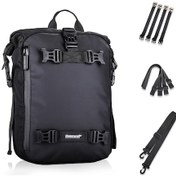 Resim Hallow Rhinowalk 10L Motosiklet Yolcu Çantası Siyah 