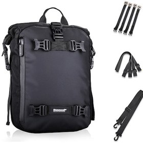 Resim Hallow Rhinowalk 10L Motosiklet Yolcu Çantası Siyah 