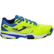 Resim Joma Slam Junior 2309 Lemon Fluor Royal Çocuk Tenis Ayakkabısı Joma