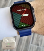 Resim Daniel Klein Android/ios Uyumlu Arama Özellikli Lacivert Renk Kordonlu Akıllı Kol Saati ve Bluetooth Kulaklık 