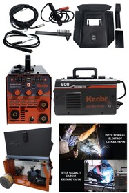Resim ekinler el aletleri Ekinler Kzabr Professional MIG MMA600 Yeni Nesil Gazsız Gazalti Kaynak Makinesi German Style 