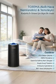 Resim Akıllı Hava Temizleyici Hepa Filtreli 55M² Alan Kapsamlı Torima TAP-500 Pro 