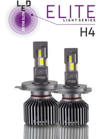 Resim Sosyal Çarşı SENTİNEL ELİTE SERİSİ H4 YENİ NESİL LED XENON FAR AMPUL TAKIMI 12V-24V KRİSTAL BEYAZ 12BİN LÜMEN 