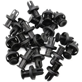 Resim 100 Adet Klipler Tutucu Bağlantı Elemanı Vidaları Montaj Somun Kelepçesi 91505-tm8-003 