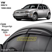 Resim Carmind Volkswagen Golf 4 Mugen Cam Rüzgarlığı 98/04 