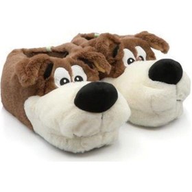 Resim Tt0730 Bobby Kahve Kışlık Kadın Panduf-4124 Kahve 