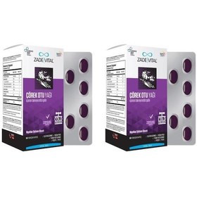 Resim Zade Vital Çörek Otu Yağı 900Mg 60 Kapsül 2 Adet 