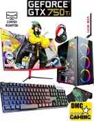 Resim DMC Nx33 (PUBG,GTA 5) I5 3470 16gb Ram 256gb M2 Ssd 500gb Hdd,gtx750ti 4gb 24"oyuncu Masaüstü Bilgisayar 