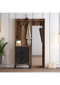 Resim Variant Variant Bc Portmanto Ceviz/Siyah Mermer 