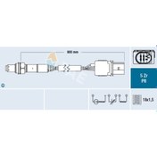 Resim FAE 75092 OKSİJEN SENSÖRÜ A13DTJ CORSA D 