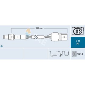 Resim FAE 75092 OKSİJEN SENSÖRÜ A13DTJ CORSA D 
