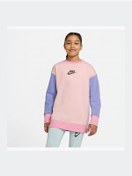 Resim Nike Pembe Çocuk Sweatshirt 