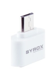 Resim Usb Dişi To Micro Usb Erkek Dönüştürücü Otg Syrox Dt12 