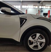 Resim Toyota Chr Ön Çamurluk Izgarası Plastiği Siyah Krom 