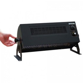 Resim Heatbox Hb3603000f 360 3000w Monofaze Elektrikli Fanlı Isıtıcı Füme 