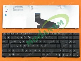 Resim Asus x53s ile Uyumlu Klavye Türkçe Siyah 