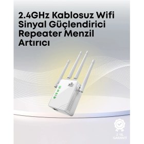 Resim Beruflic Yüksek Hızlı Parazit Önleyici Wifi Repeater Router 