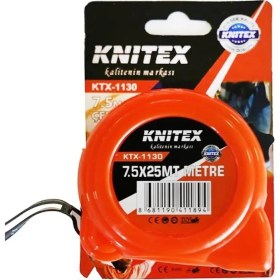 Resim Normadia Turuncu Şerit Metre 7.5 M x 25 Mm, Pratik ve Dayanıklı Ölçüm Aracı 