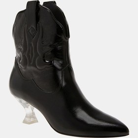 Resim Katy Perry Annie-o Kadın Siyah Western Tasarım Bot Siyah 
