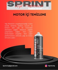 Resim SPRINT HIGH PERFORMANCE Motor İçi Temizleme 300 ML - Engine Flush - Sprint HP 