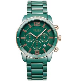 Resim Obaku Denmark Erkek Kol Saati V278gceece Yeşil 