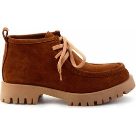Resim Taba Leather Kadın Bot & Bootie K02028122601 Taba 