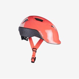 Resim Decathlon Btwin 500 Çocuk Bisiklet Kaskı Pembe 