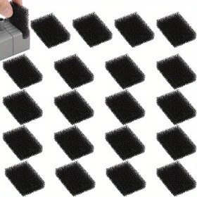 Resim 20 adet PETKIT Yedek Köpük Filtresi, Evcil Hayvanlar İçin Su Çeşmesi İçin Uygundur, Eversweet 3 Pro/Solo 2/Solo SE Modelleri ile Uyumlu - Yüksek Kaliteli Filtrasyon, Su Verimliliğini Geliştirir, Kolay Temizlenir, PetKI, Pil Olmadan 