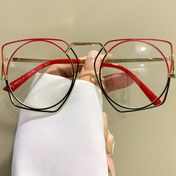 Resim Kadınlar için Bohem tarzı Kare Çerçeve Gözlük - Non-Prescription Açık Lens, Konforlu Metal Kollar, Hafif Dekoratif Gözlük, Rahat ve Resmi Giyim için Şık Gözlük, Kaliteli Gözlük 