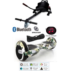 Resim Citymate Elektrikli Kaykay Scooter Hoverboard Akıllı Dengeli + Hover Kart + Çanta Full Paket 