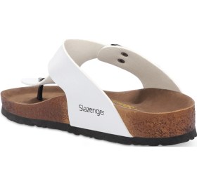 Resim Slazenger Luke Erkek Parmak Arası Beyaz Terlik Beyaz 