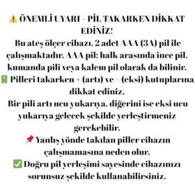 Resim BRF bezless Dijital Temassız Ateş Ölçer Termometre Tabanca Model Hafızalı Pilli Bebek Çocuk Kedi Köpek O 