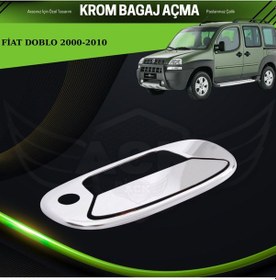 Resim Fiat Doblo 2000-2010 Araca Özel Krom Bagaj Açma 