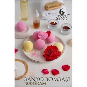 Resim Skygo ModaCar Banyo Bombası Jakuzi Küvet Banyo Bombası Topu 6 adet 300 Gr 