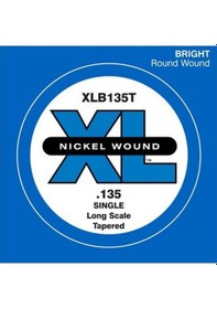 Resim D'addario Xlb135T Tek Bas Gitar Teli 135T 