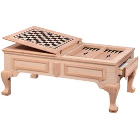 Resim Evim Hizmet Lükens Tavla Sehpa 