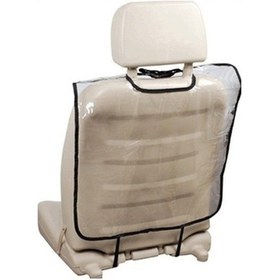 Resim Araba Koltuk Arkası Koruyucu Şeffaf Kılıf 