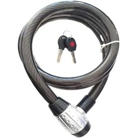 Resim Motosiklet Taıwan Kilit Halat Kalın Kablo Çelik Tel 25 2000 Motor Kilit 